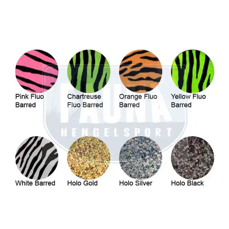 Waterpushing Discs - Chartreuse Fluo Barred