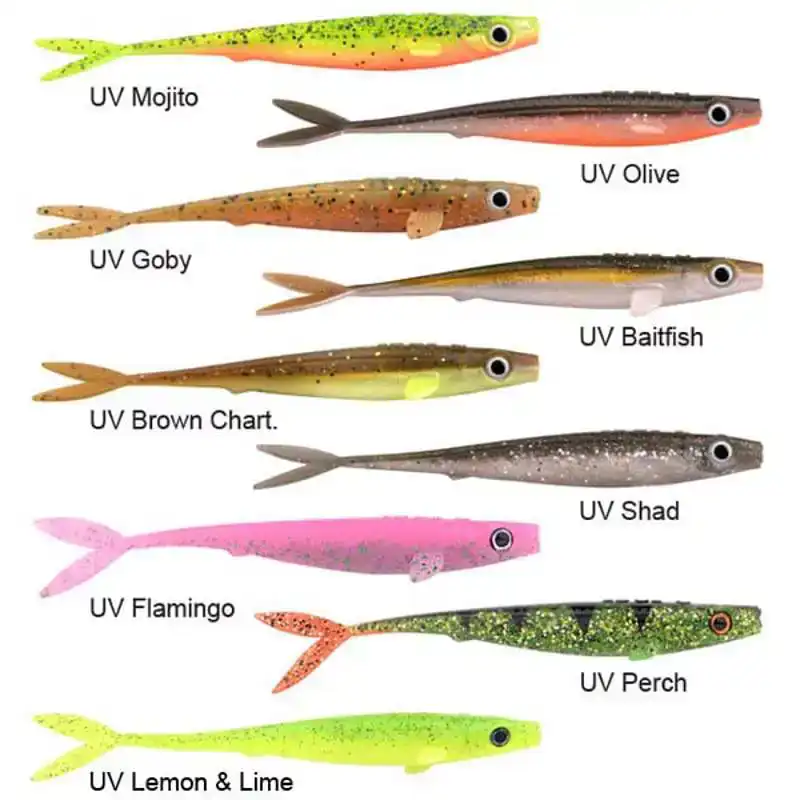 Iris V-Power - 8 cm - UV Baitfish