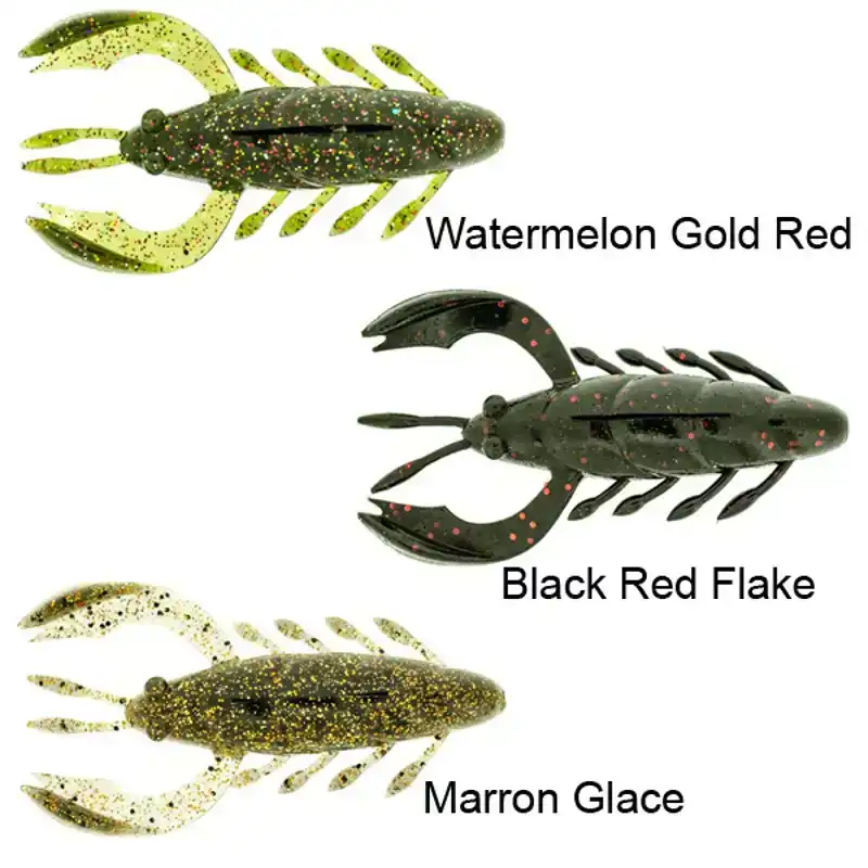 SV Craw Magnum - Black Red Flake