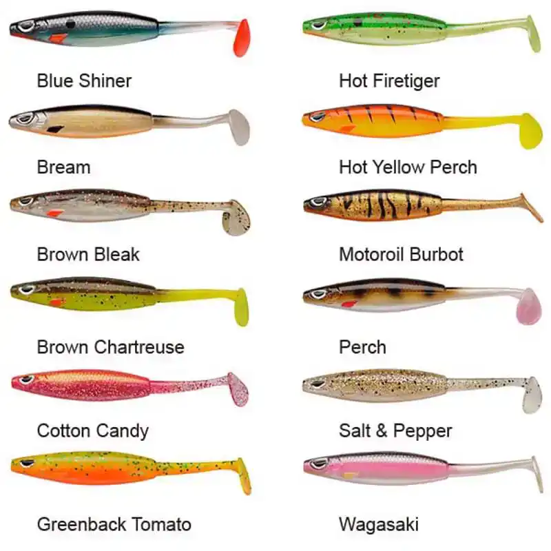 Sick Vibe Shad - 9 cm - Blue Shiner