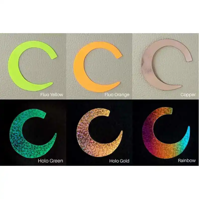 Wiggle Tails - M -  Holo Green