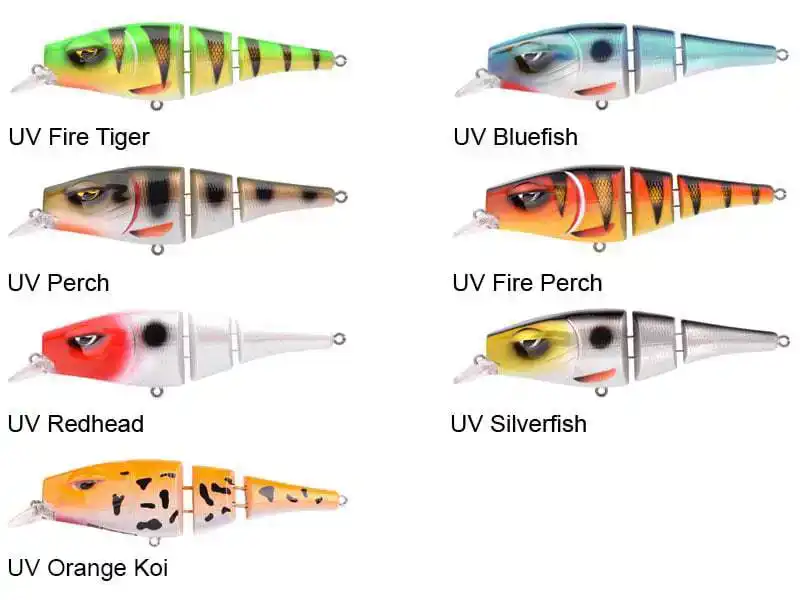 Pike Fighter Triple Jointed - UV Fire Tiger