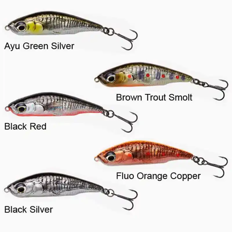 3D Sticklebait Pencil - 5,5 cm - 7 Gramm - Ayu Green Silver