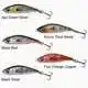 3D Sticklebait Pencil - 5,5 cm - 7 Gramm - Ayu Green Silver