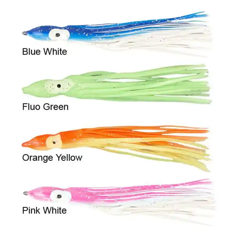 Octopus - Salt Rig 37 - Haken: 1/0 - Blue White - 0,50 mm