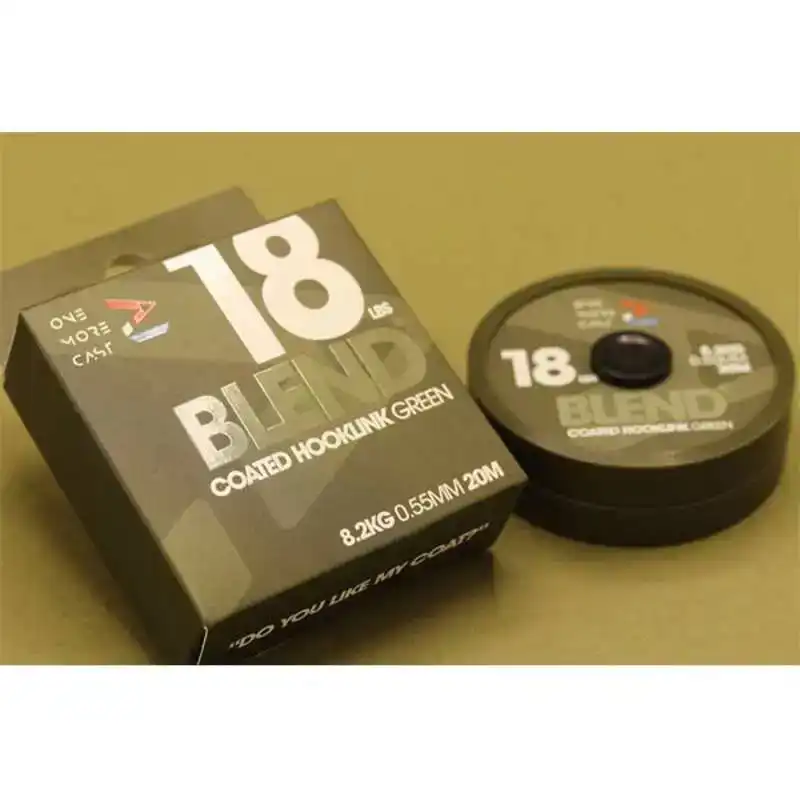 Blend Coated Hooklink - 18 lb - Brown