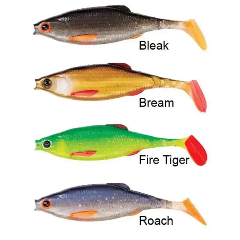 Pulse Realistic Roach Shad - 7 cm - Bleak
