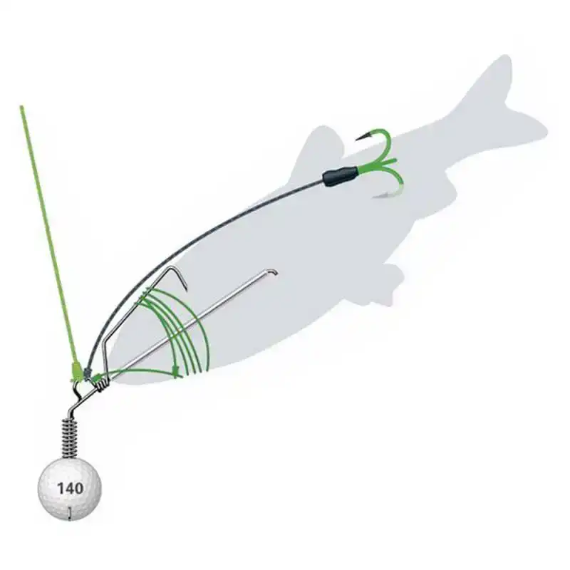 Golf Ball Jig System Anti Snag - 80 & 120 Gramm