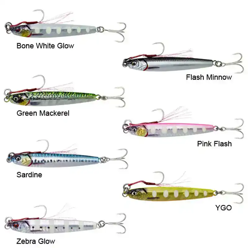 3D Jig Minnow - 5 Gramm - Pink Flash