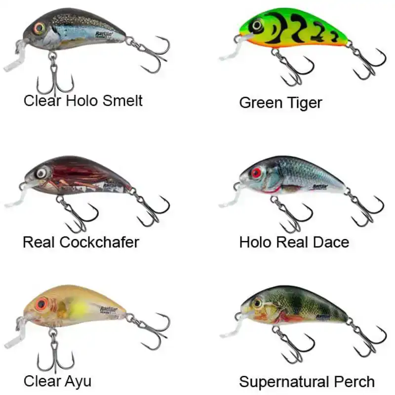 Rattlin' Hornet Shallow - 3,5 cm - Bright Beetle