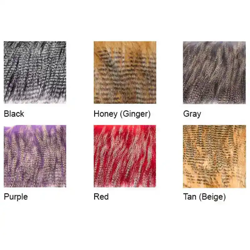 Barred Craft Fur - Grau