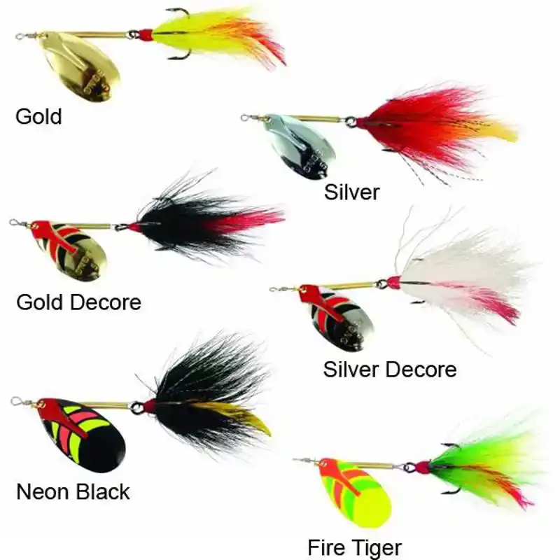 Tandem Buck Spinner - Größe: 4 & 6 - Decore Gold