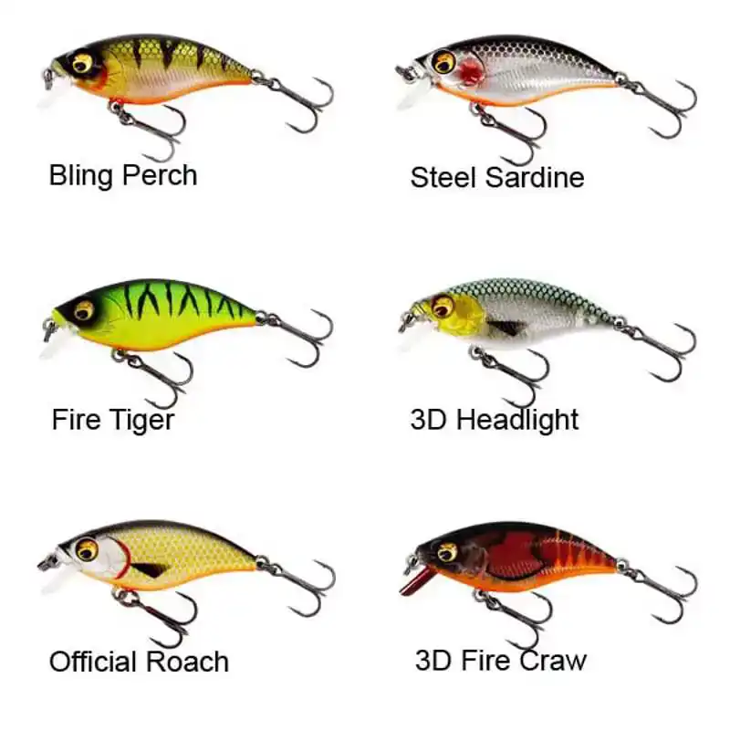 Buzz Bite SR Crankbait - 4 cm - 3D Fire Craw