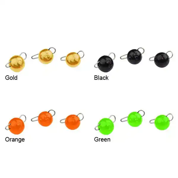 Trout Master Tungsten Bottom Jigs - 1,0 Gramm - Orange