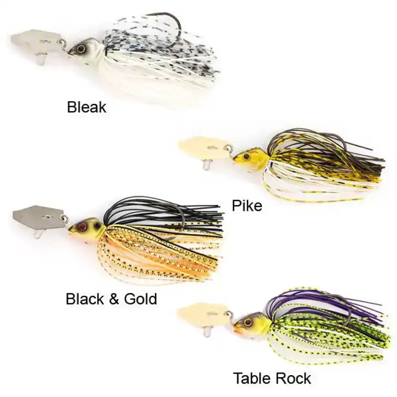 Bladed Jig - 12 Gramm - Black & Gold