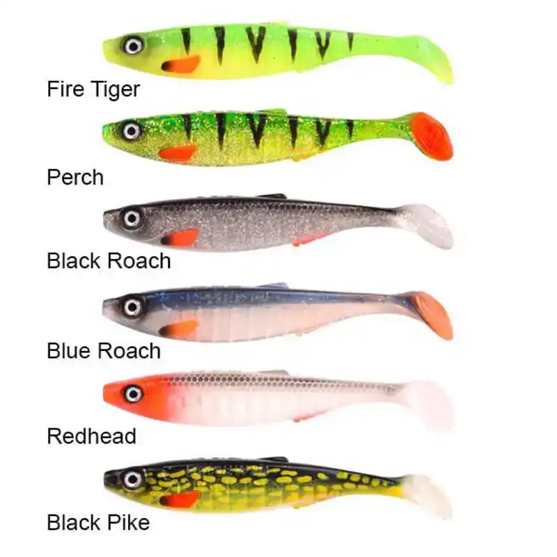 Ripple Profighter Shad - 11 cm - Black Roach