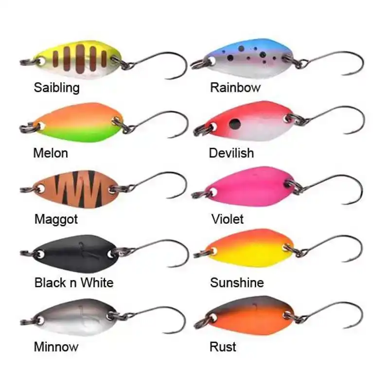 Trout Master Incy Spoon - 0,5 Gramm - Black n White