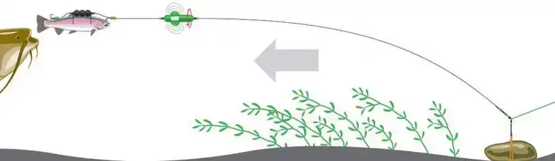 Screamin Profi River Rig - Deadbait - Größe: L