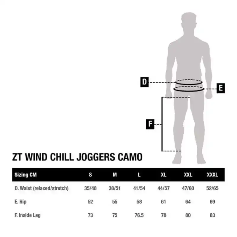 ZT Wind Chill Joggers Camo - Größe: L