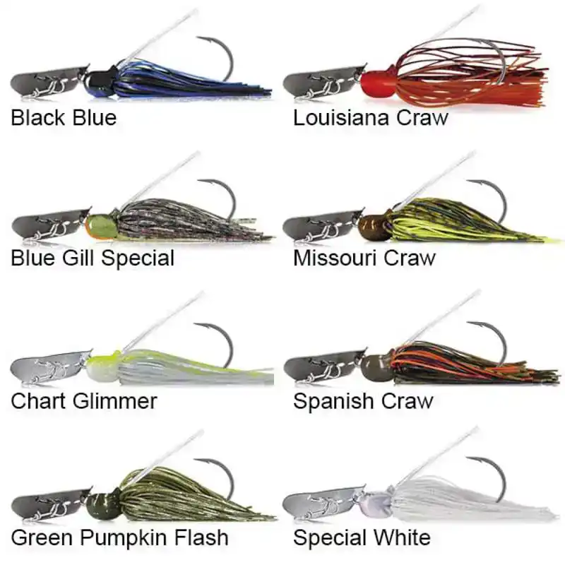 Compact Blade Jig - 10,5 Gramm - Black Blue