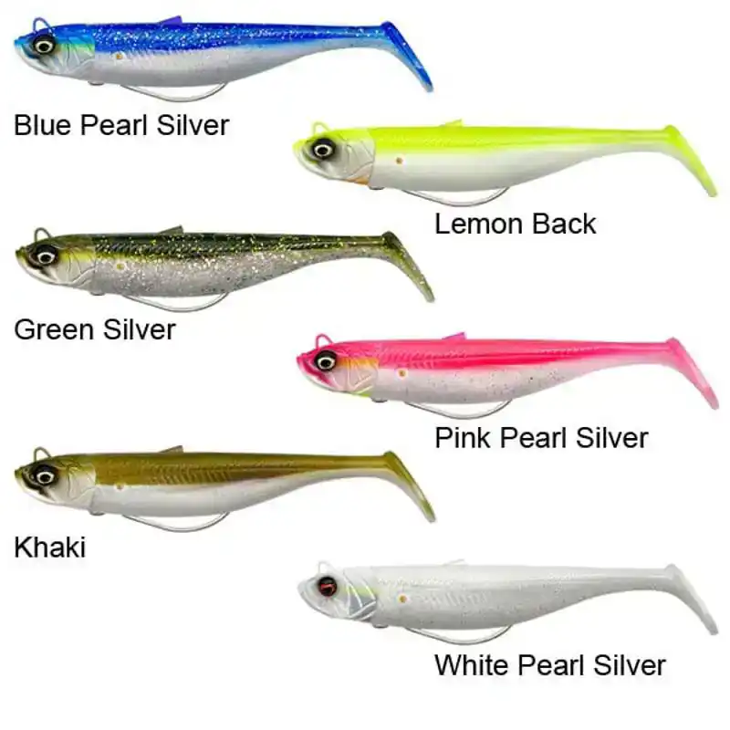Savage Minnow Weedless - 10 cm - 16 Gramm - Blue Pearl Silver