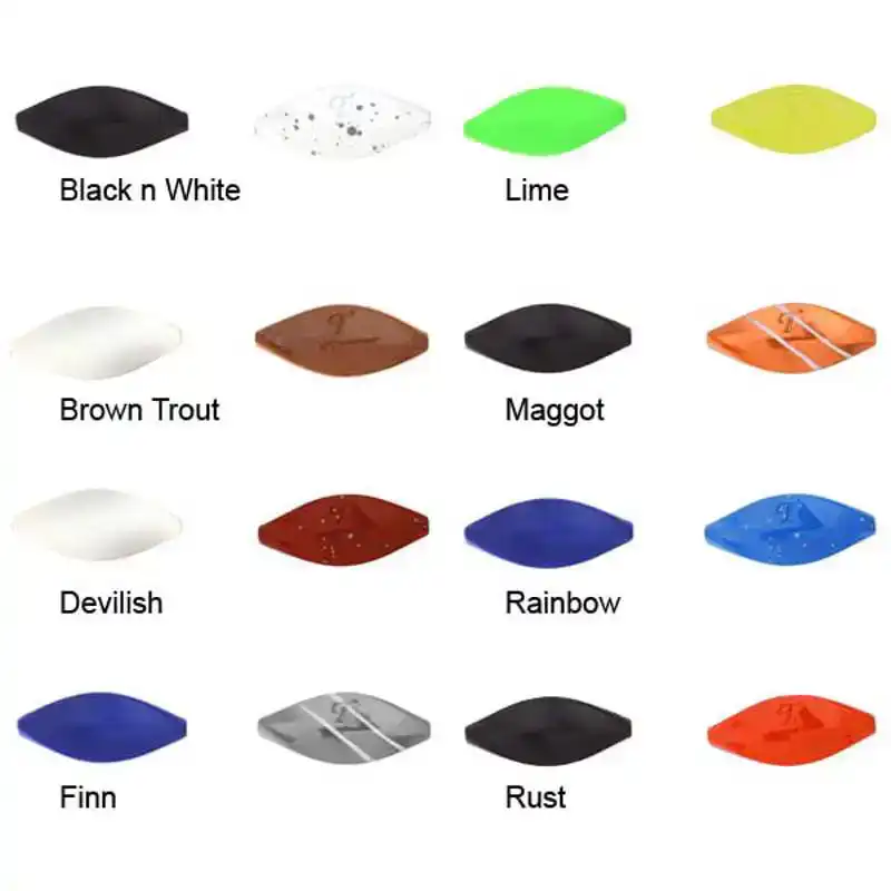 Trout Master Incy Inline Spin Spoon - Black n White