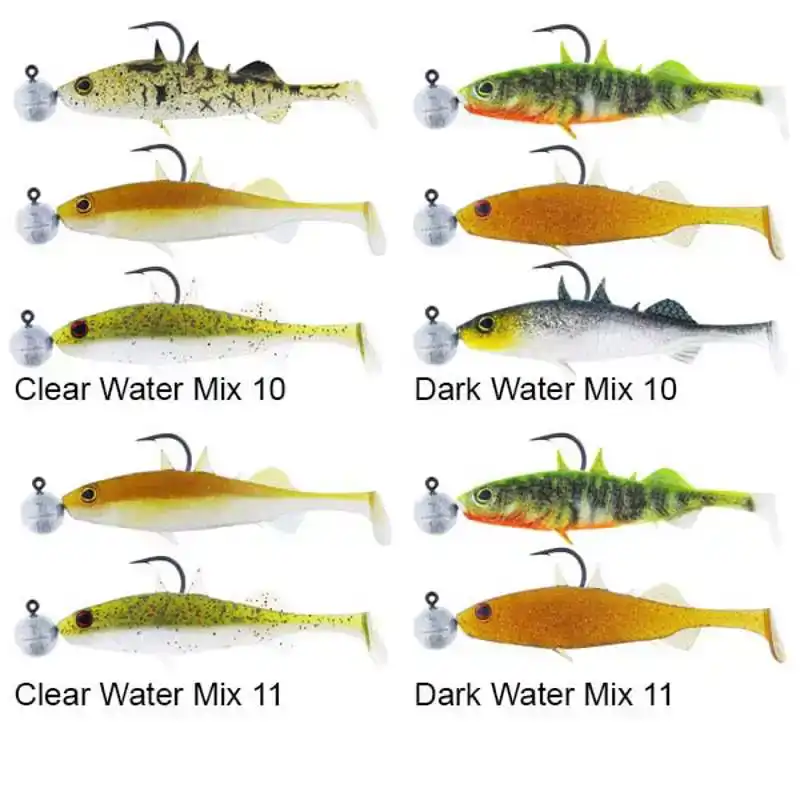 Stanley The Stickleback Shadtail R 'N R - 7,5 cm - Clear Water mix 11