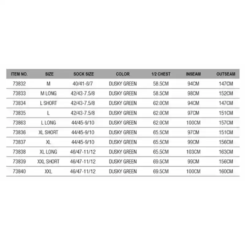 Helmsdale Chest Stocking Foot Wader - Größe: M - Long - 42/43