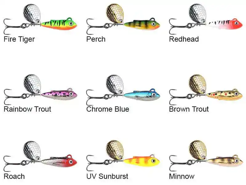 Larva Micro Tailspin - Brown Trout