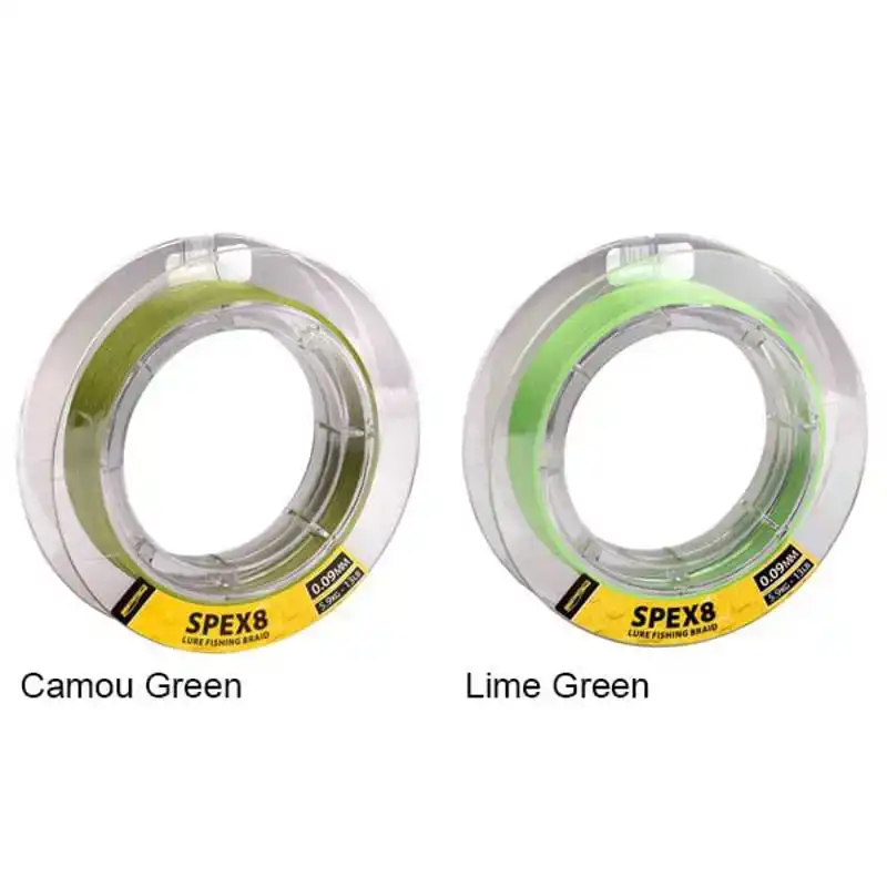 Spex8 Braid - 0,09 mm - 5,9 kg - Camou Green