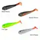 Urban Sense Soft Paddle Tail - Black Beauty