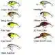 Megabite DR Crankbait - 6 cm - 3D Fire Craw