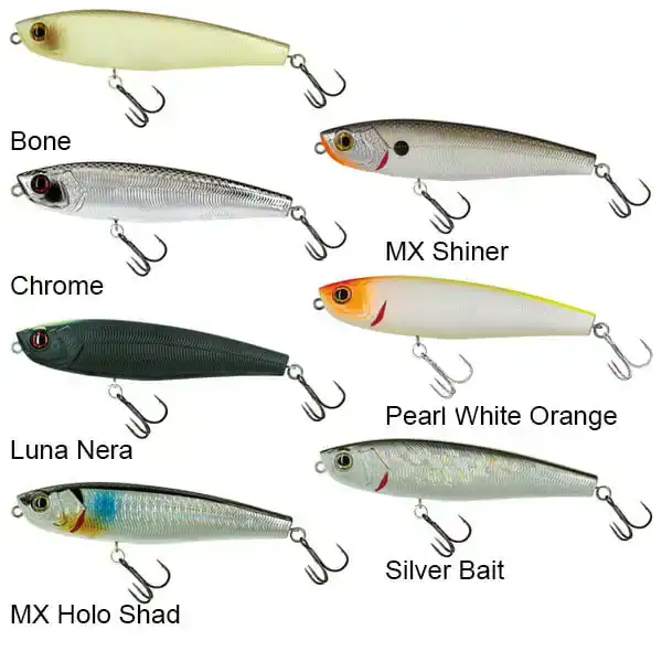 TW 95B Top Water Baitfish - Luna Nera