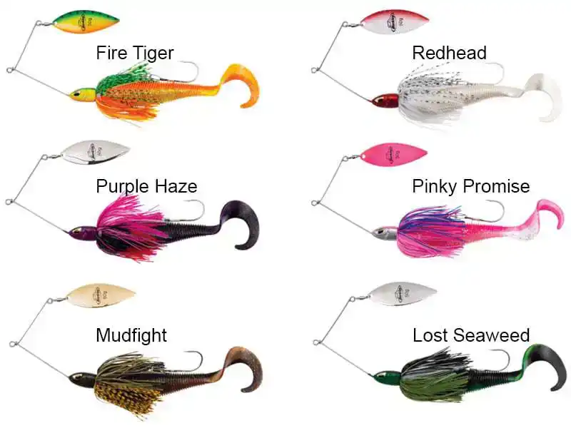 Zilla Spinnerbait - 24 cm - Fire Tiger