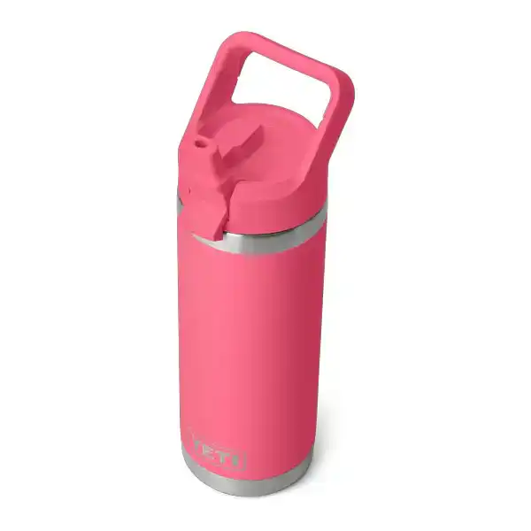 Rambler 18 oz Straw Bottle - Tropical Pink