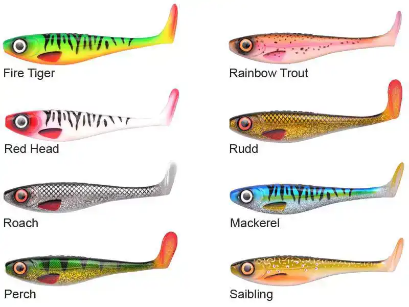 Iris The Boss Shad - 12 cm - Red Head