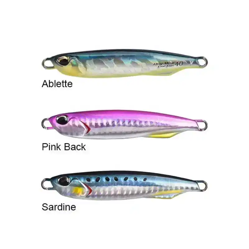 Drag Metal Cast Slim - 40 Gramm - Sardine