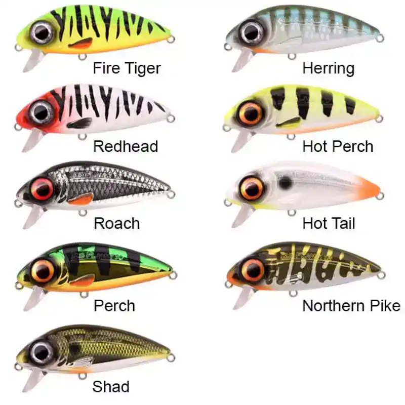 Iris Flanky Hardlure - 7,5 cm - Perch