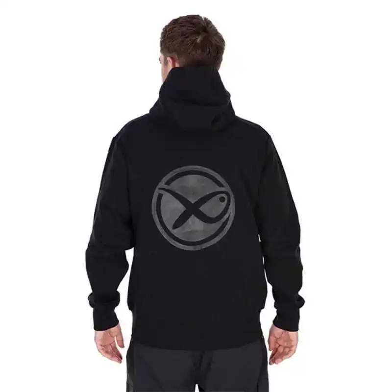 Stealth Zip Hoody Black