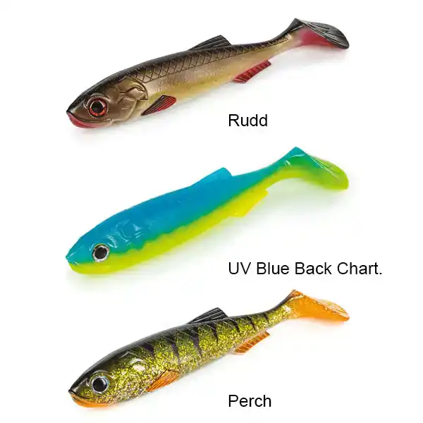 Real Thing Shad 7 - UV Blue Back Chart.