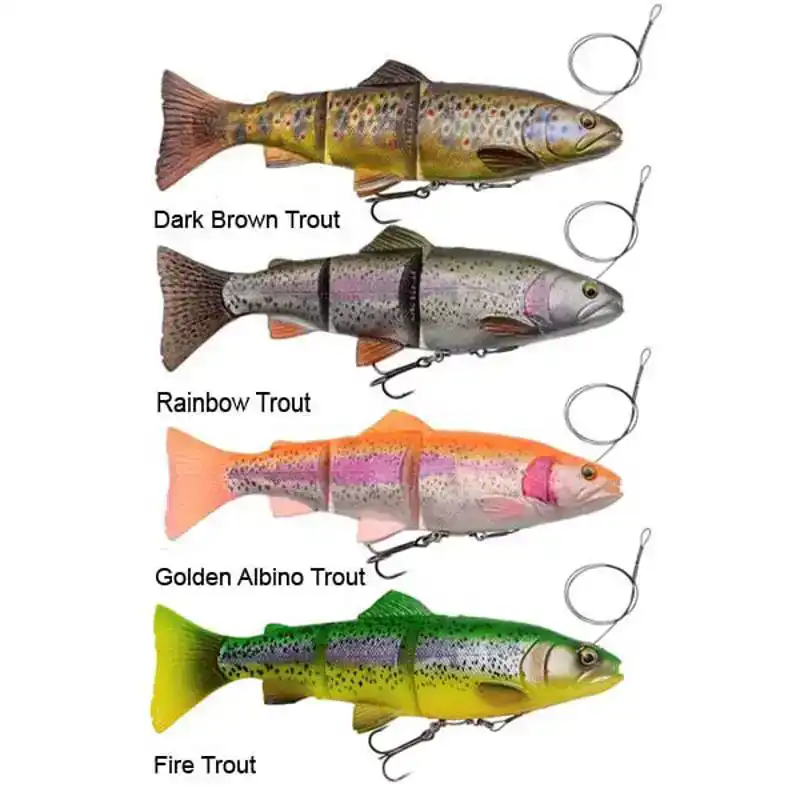 4D Line Thru Trout - 20 cm - Moderate Sink - Fire Trout