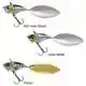 Trago Spin Tail Willow - 10,5 Gramm - MX Holo Shad
