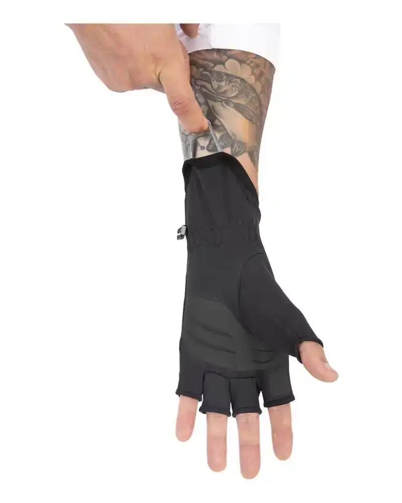 Freestone Half Finger Black S