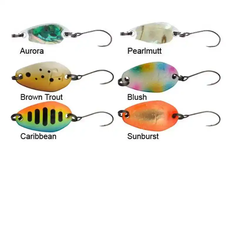 Trout Master Incy Spoon - 0,5 Gramm - Black n White