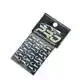3D Tabbed Eyes Silver/Yellow 10mm