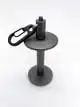 Tippet Holder Metallic Grey