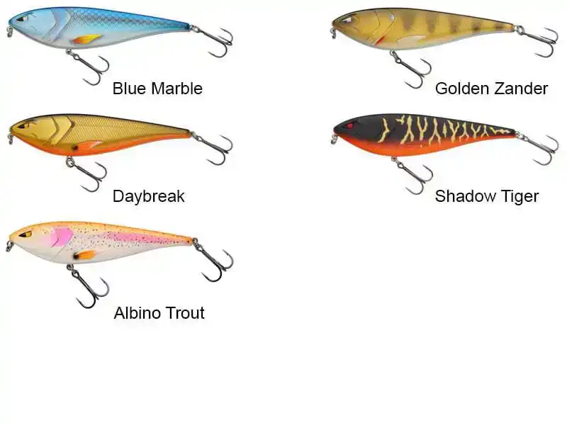 Zilla Glider - 10 cm - Blue Marble