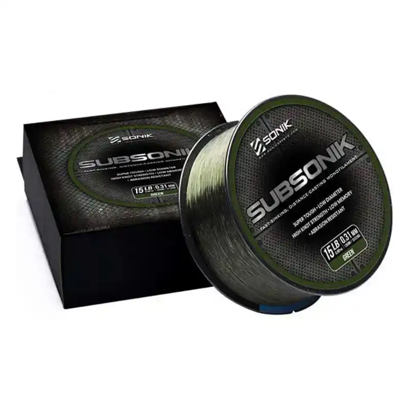 Subsonik Monofilament - Brown - 12 lb - 0,28 mm