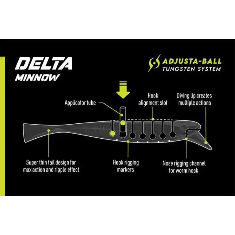 Delta Minnow Adjusta Ball