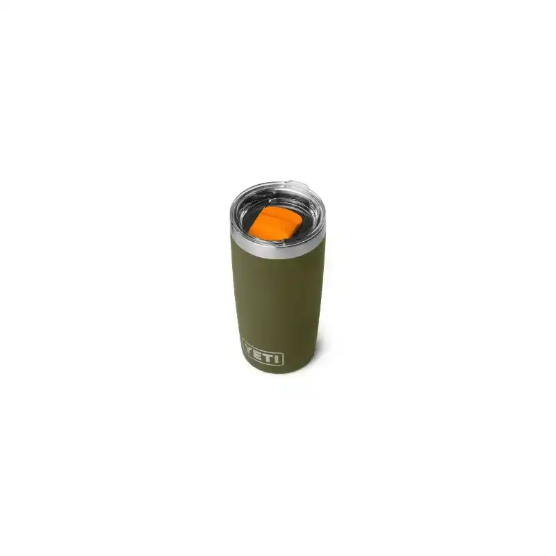 Rambler Tumbler - Limited Edition - 10 oz - Olive/King Crab Orange